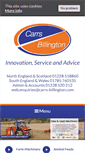 Mobile Screenshot of carrs-billington.com